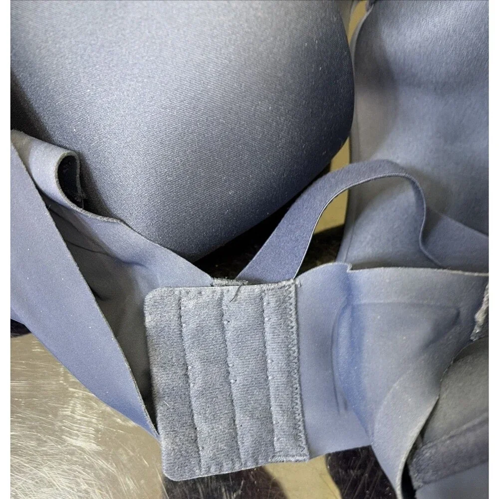 Bali Women's Ultimate Smoothing Lightly Lined Bra Underwire DF4481 Blue Sz 38DD